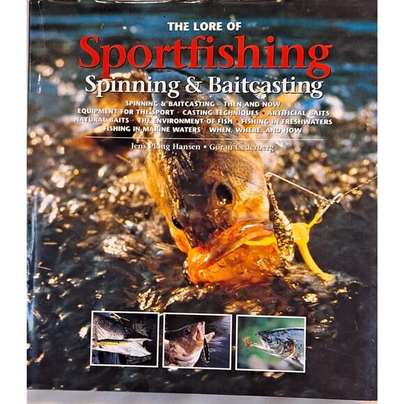 Complete Book of Sportfishing: Spinning and Baitcasting by Jens Hansen w/ Goran - Picture 5 of 12